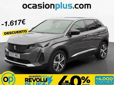 Usado Peugeot 3008 Allure 131 CV (96 kW) 2022 Gris SUV