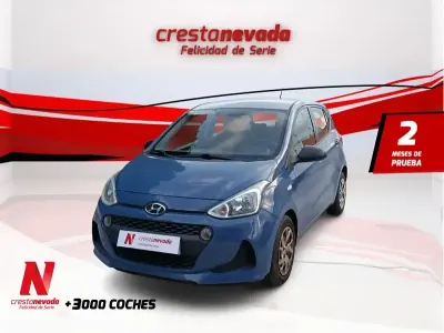 Usado Hyundai i10 67 CV (49 kW) 2017 Azul Utilitario