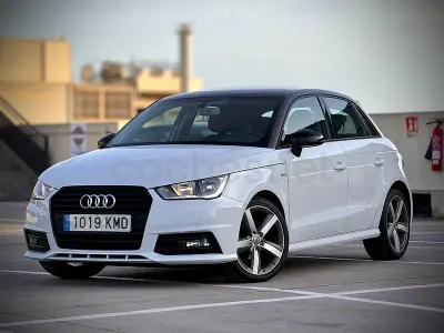 Brugt Audi A1 Sportback Design 95 HK (69 kW) 2018 Hvid Hatchback