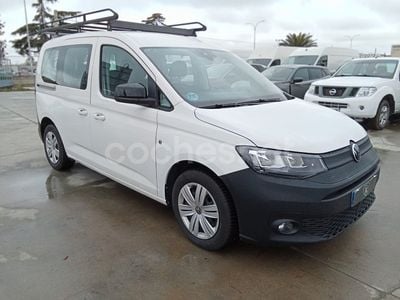 Usado VW Caddy Life 122 CV (89 kW) 2021 Blanco Monovolumen