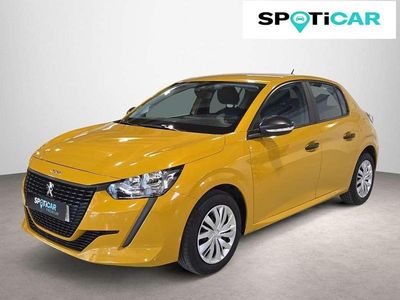 Usado Peugeot 208 S 75 CV (55 kW) 2022 Amarillo Utilitario