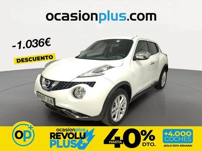 Usado Nissan Juke N-Connecta 115 CV (84 kW) 2016 Blanco SUV