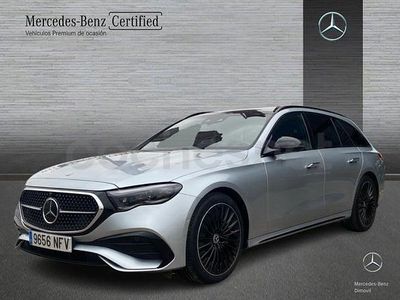 Usado Mercedes E450 367 CV (269 kW) 2025 Gris / plata Familiar