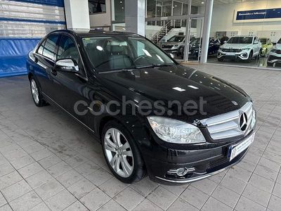 Negro Usado 2008 Mercedes C220 Avantgarde Berlina | 13.900 €