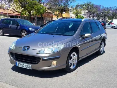 Usado Peugeot 407 Sport 136 CV (100 kW) 2006 Beige Familiar