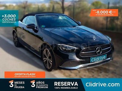 Usado Mercedes E400 330 CV (242 kW) 2022 Negro Descapotable