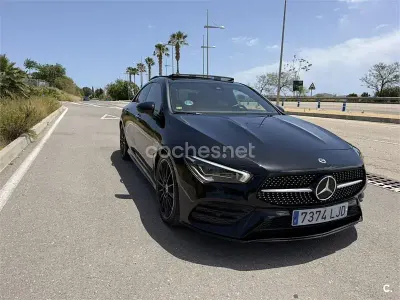 Usado Mercedes CLA180 136 CV (100 kW) 2020 Negro Coupe