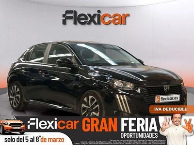 Usado Peugeot 208 Active 100 CV (73 kW) 2024 Negro Utilitario