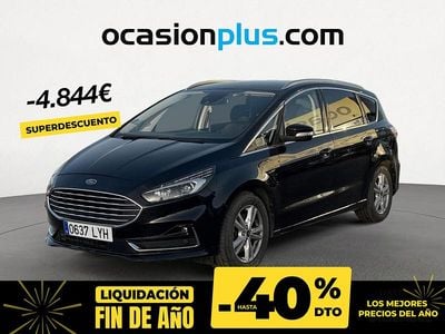 Negro Usado 2022 Ford S-MAX Titanium Monovolumen | 27.990 € (Precio justo)