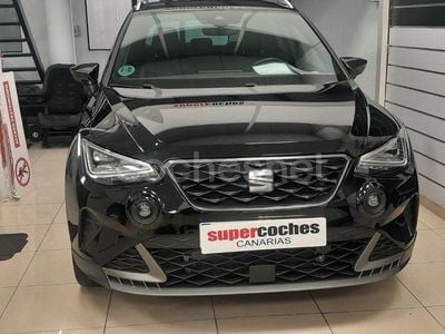Usado Seat Arona FR 110 CV (80 kW) 2021 Negro SUV