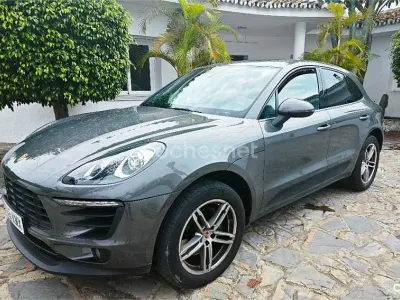 Usado Porsche Macan 245 CV (180 kW) 2018 Gris / plata SUV