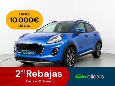 Azul Usado 2024 Ford Puma Titanium SUV | 20.990 € (Super precio)