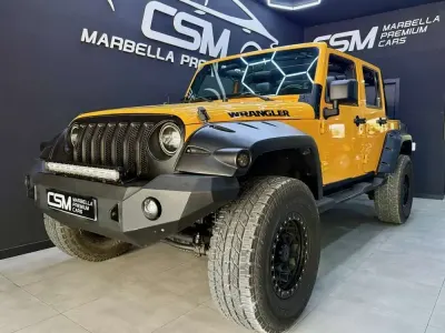 Usado Jeep Wrangler 284 CV (208 kW) 2012 Amarillo SUV