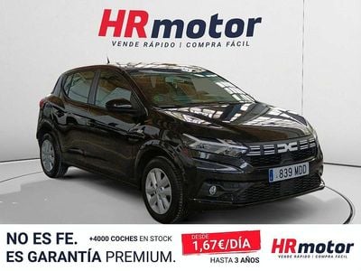 Usado Dacia Sandero Expression 101 CV (74 kW) 2022 Negro Berlina