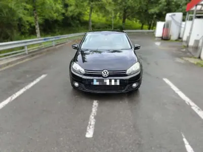 Usado VW Golf VI Advance 105 CV (77 kW) 2009 Negro Utilitario