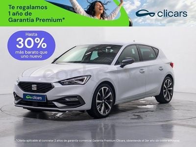 Usado Seat Leon FR 150 CV (110 kW) 2022 Blanco Berlina