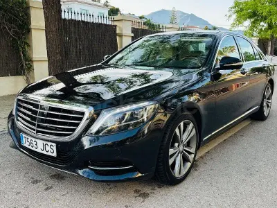 Usado Mercedes S350 258 CV (189 kW) 2015 Negro Berlina