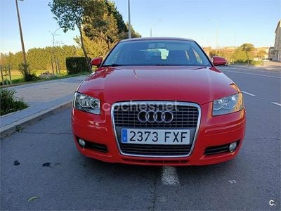 Usado Audi A3 Ambition 170 CV (125 kW) 2008 Rojo Utilitario