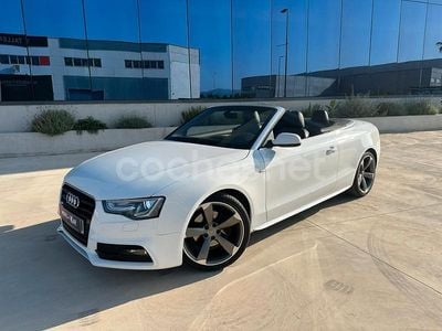 Usado Audi A5 Cabriolet S-Line 190 CV (139 kW) 2016 Blanco Descapotable