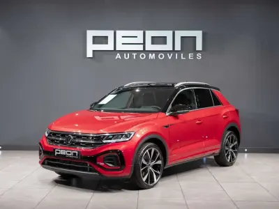 Usado VW T-Roc R-line 150 CV (110 kW) 2023 Rojo SUV