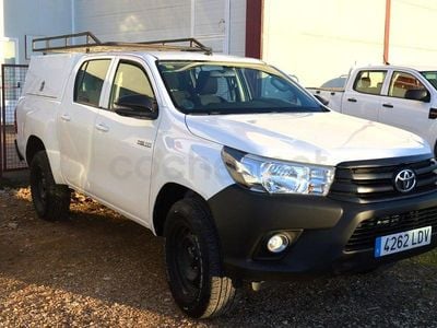 Usado Toyota HiLux 150 CV (110 kW) 2020 Blanco Recogida
