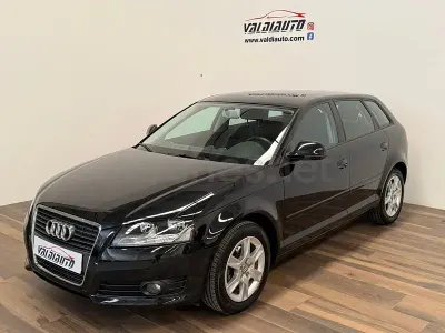 Usado Audi A3 105 CV (77 kW) 2010 Negro Utilitario
