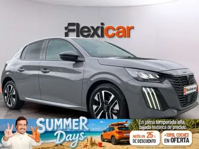 Usado Peugeot 208 Allure 101 CV (74 kW) 2025 Gris Utilitario