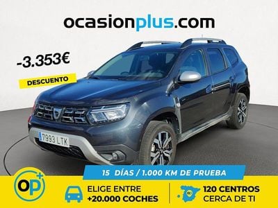 Gris Usado 2021 Dacia Duster Prestige SUV | 17.200 € (Precio justo)