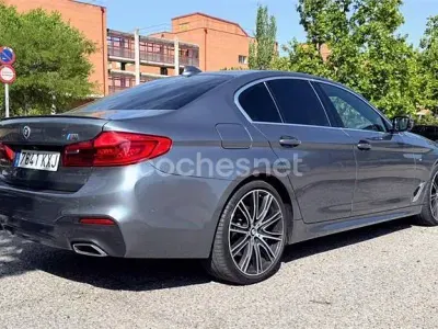 Usado BMW 520 M Sport 190 CV (139 kW) 2019 Azul Berlina