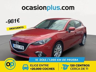 Käytetty Mazda 3 Luxury 150 HP (110 kW) 2016 Punainen