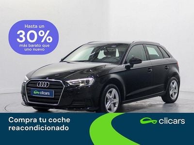 Usado Audi A3 Sportback g-tron Design 131 CV (96 kW) 2019 Negro Utilitario