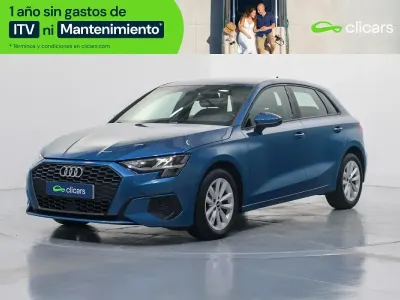Usado Audi A3 Sportback e-tron 110 CV (80 kW) 2022 Azul Utilitario