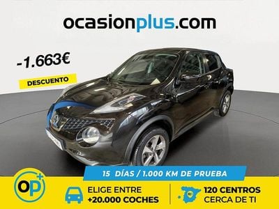 Usado Nissan Juke N-Connecta 112 CV (82 kW) 2019 Negro SUV