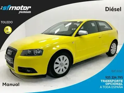 Begagnad Audi A3 141 HK (103 kW) 2005 Gul Halvkombi