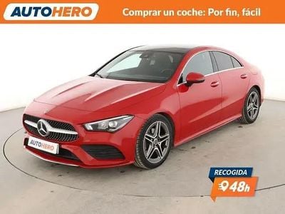 Occasion Mercedes CLA180 AMG line 136 PK (100 kW) 2019 Rood Sedan