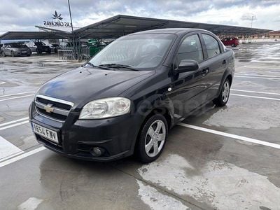 Usado Chevrolet Aveo LT 94 CV (69 kW) 2007 Negro Berlina