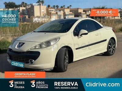 Usado Peugeot 207 CC Sport 110 CV (80 kW) 2008 Blanco Descapotable