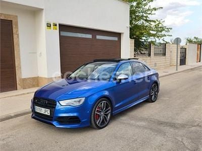 Usado Audi S3 300 CV (220 kW) 2014 Azul Berlina