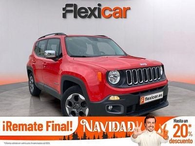 Rojo Usado 2016 Jeep Renegade Limited SUV | 14.490 € (Precio justo)
