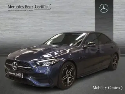 Usado Mercedes C200 AMG line 163 CV (119 kW) 2025 Azul sodalita Berlina