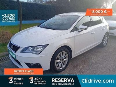 Usado Seat Leon ST Reference 116 CV (85 kW) 2018 Blanco Familiar
