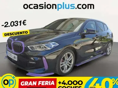 Usado BMW 118 140 CV (102 kW) 2021 Negro Utilitario