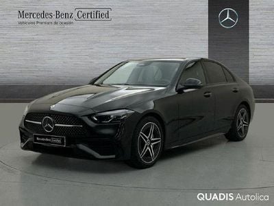 Usado Mercedes C220 200 CV (147 kW) 2025 Negro obsidiana