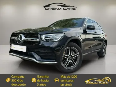 Usado Mercedes GLC300e 306 CV (225 kW) 2022 Negro SUV