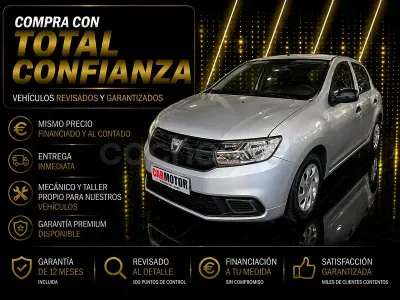 Käytetty Dacia Sandero Acces 73 HP (53 kW) 2019 Harmaa Sedan