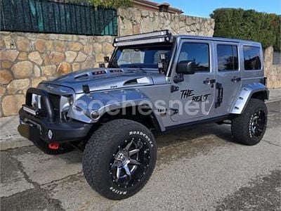 Usado Jeep Wrangler Unlimited Rubicon 284 CV (208 kW) 2016 Gris / plata SUV