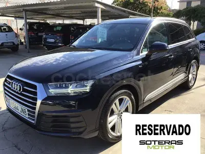 Usado Audi Q7 Sport 272 CV (200 kW) 2016 Azul SUV