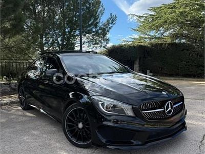 Usado Mercedes A180 AMG line 122 CV (89 kW) 2015 Negro Berlina
