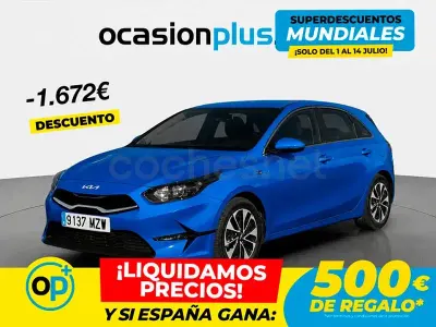 Usado Kia Ceed 100 CV (73 kW) 2025 Azul Utilitario