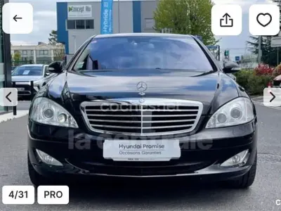 Usado Mercedes S320 235 CV (172 kW) 2008 Negro Berlina